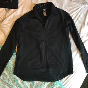 Black champion full zip sweatshirt